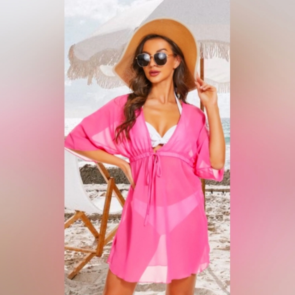 Moss Rose Beach Cover-up